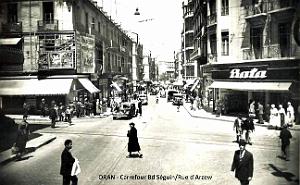 Oran - Boulevard Seguin et Rue d'Arzew
